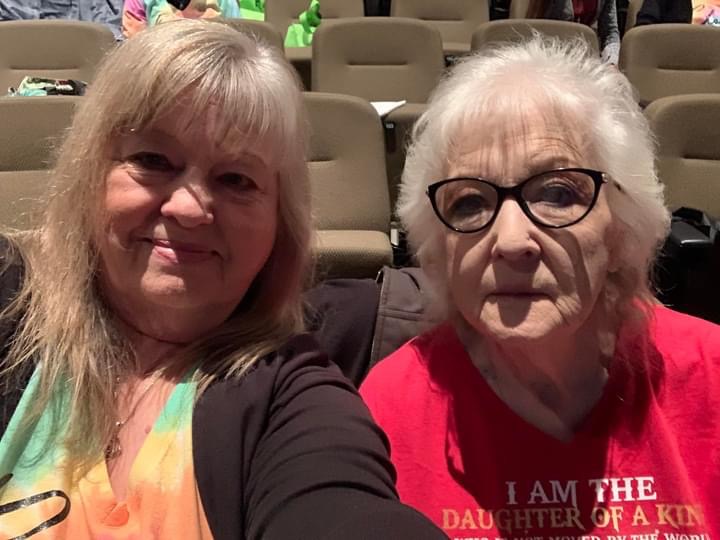 Barbara and Franny at a Women's Conference.